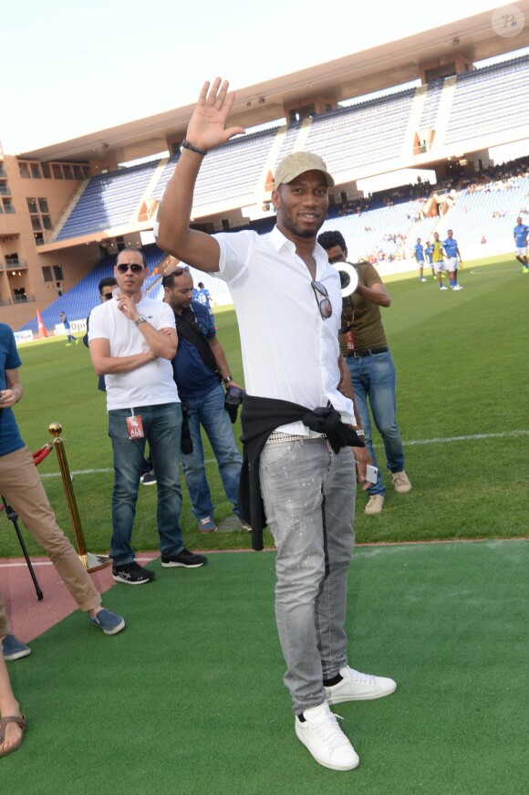 Didier Drogba lors du Charity Football Game au Grand Stade de Marrakech, le 14 juin 2015