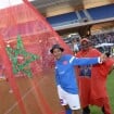 Jamel Debbouze : Football passion avec un Michaël Youn blessé à Marrakech