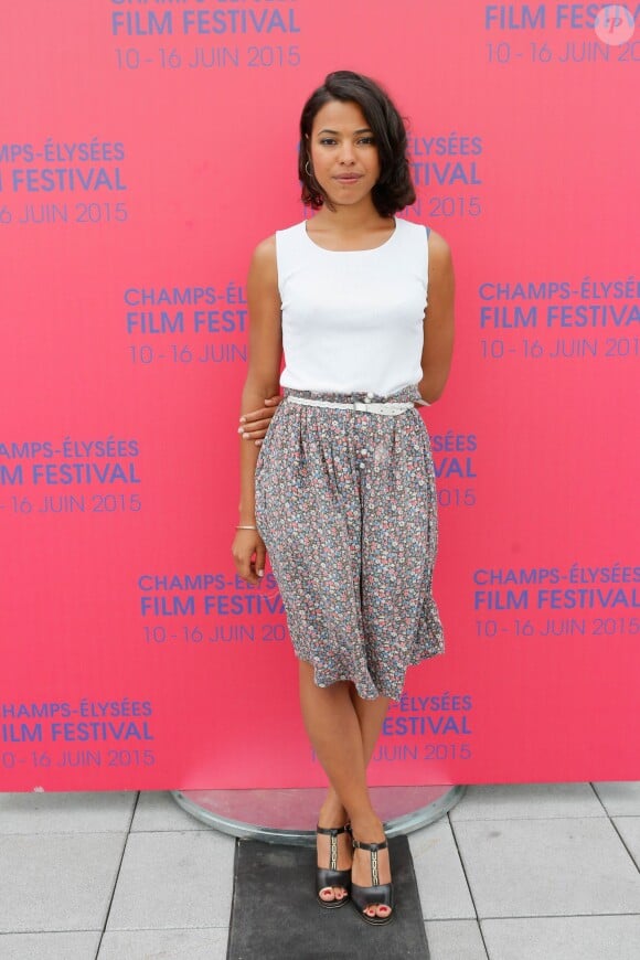 Zita Hanrot à la première du film "Fatima" au cinéma Gaumont Ambassasde lors du 4e Champs Elysées Film Festival à Paris le 14 juin 2015