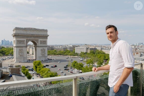Exclusif - Andrew Renzi - Personnalités sur la terrasse Publicis lors du 4e Champs Elysées Film Festival à Paris le 14 juin 2015