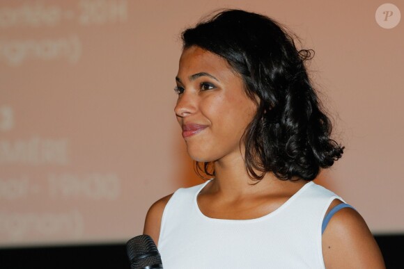 Zita Hanrot à la projection du film "Fatima" au cinéma Gaumont Ambassasde lors du 4e Champs Elysées Film Festival à Paris le 14 juin 2015