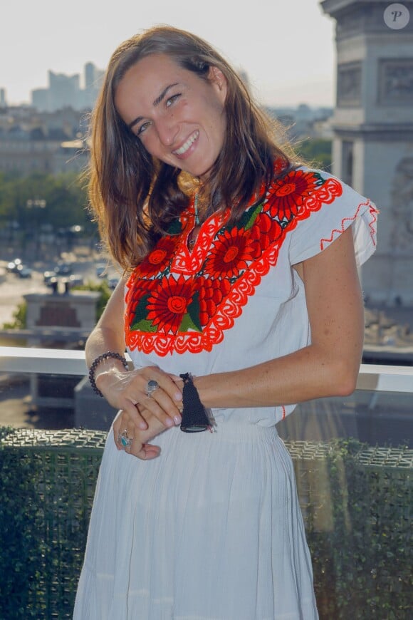 Exclusif - Salomé Stévenin - Personnalités sur la terrasse Publicis lors du 4e Champs Elysées Film Festival à Paris le 14 juin 2015