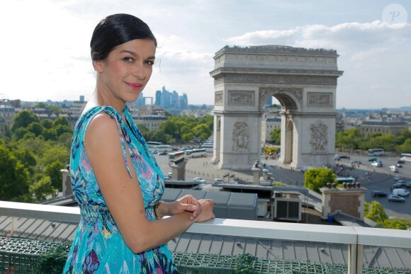 Exclusif - Jovanka Sopalovic - Personnalités sur la terrasse Publicis lors du 4e Champs Elysées Film Festival à Paris le 13 juin 2015