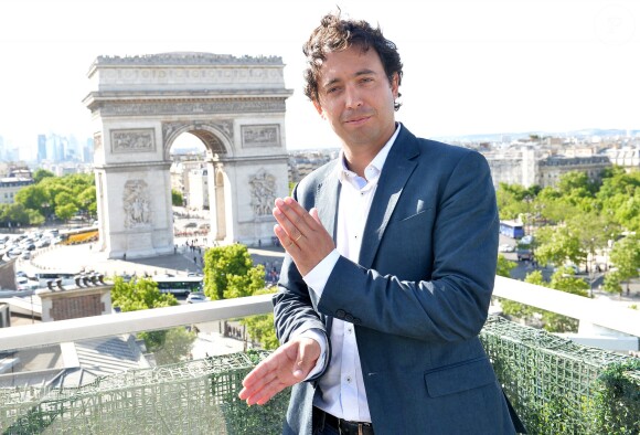 Exclusif - Rencontre avec le réalisateur Jenner Furst sur la terrasse Publicis lors du 4e Champs Elysées Film Festival à Paris le 13 juin 2015