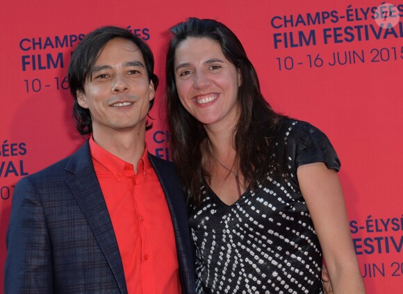 Frédéric Tcheng (réalisateur), Juliette Lambours (directrice de production) - Projection du film "Dior et moi"  lors du 4e Champs Elysées Film Festival à Paris le 11 juin 2015