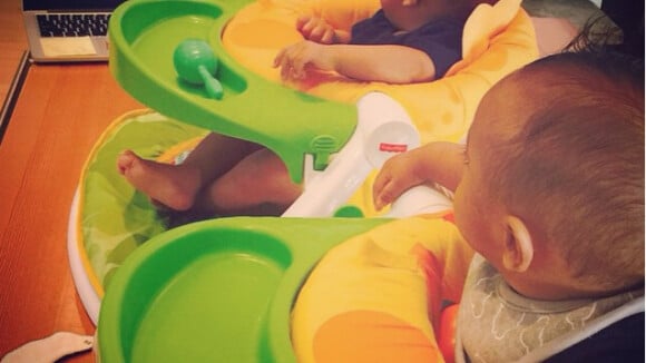 Zoe Saldana, maman aux anges : Ses jumeaux de 6 mois sont ses premiers fans