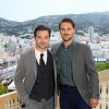 Anthony Gethin et Grey Damon (Aquarius) - Réception chez le ministre d'état Michel Roger, lors du 55e festival de télévision de Monte-Carlo à Monaco. Le 15 juin 2015.