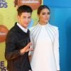Nick Jonas et Olivia Culpo - People à la soirée "Nickelodeon's 28th Annual Kids' Choice Awards" à Inglewood, le 28 mars 2015 