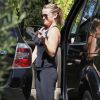 Exclusif - Reese Witherspoon passe chez son ex-mari Ryan Philippe à Los Angeles le 8 juin 2015.