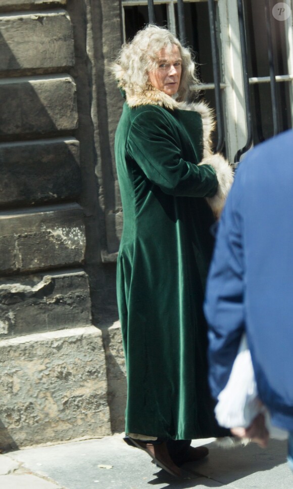 Exclusif - Franck Dubosc - Tournage du film "Les Visiteurs 3" à Bruxelles le 10 juin 2015
