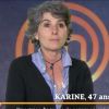 Karine, dans Masterchef 5 (épisode 1 du jeudi 25 juin 2015.)