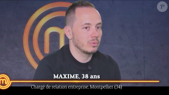 Maxime, dans Masterchef 5 (épisode 1 du jeudi 25 juin 2015.)