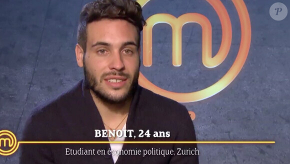 Benoît, dans Masterchef 5 (épisode 1 du jeudi 25 juin 2015.)