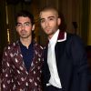 Zayn Malik et Joe Jonas au défilé Valentino à Paris lors de la Fashion Week le 24 juin 2015.