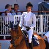 Charlotte Casiraghi - 20e Jumping International de Monte-Carlo au Port Hercule de Monaco. La compétition célèbre cette année un double anniversaire ; les 20 ans du Jumping et les 10 ans du Longines Global Champions Tour le 25 juin 2015 
