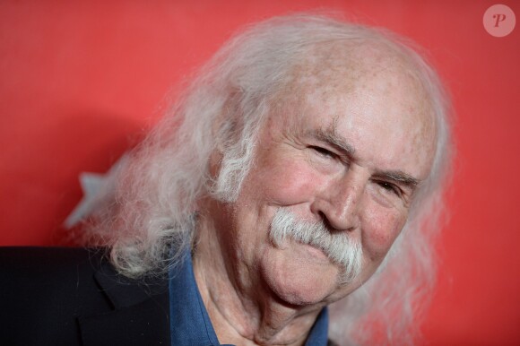 David Crosby à Los Angeles, le 25 janvier 2014.