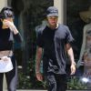 Kylie Jenner et Tyga quittent un restaurant à Calabasas, le 29 juin 2015.