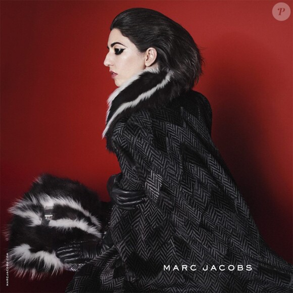 Sofia Coppola sur la campagne publicitaire Marc Jacobs automne-hiver 2015-2016. Photo par David Sims.