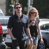 Exclusif - Josh Hartnett et sa petite amie Tamsin Egerton sont allés faire du shopping à West Hollywood, le 9 mars 2015