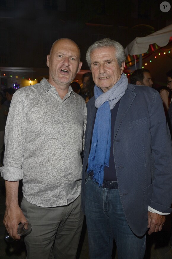 Exclusif - Jean-Paul Salomé (président d'UniFrance Films) et Claude Lelouch - Soirée UniFrance films à l'occasion de la "Fête du cinéma" à Paris le 2 juillet 2015. 