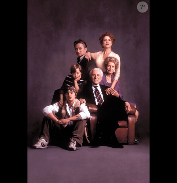 La clan Douglas réuni à l'écran dans Une si belle famille (2003).