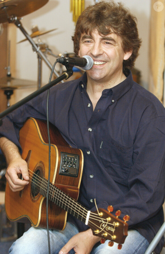 Claude Barzotti en Belgique, le 6 juillet 2004.