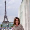 Exclusif - Virginie Guilhaume lors du Paris Eiffel Jumping du Longines Global Champions Tour, le 5 juillet 2015 sur le Champs-de-Mars à Paris
