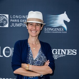 Exclusif - Alexia Laroche-Joubert lors du Paris Eiffel Jumping du Longines Global Champions Tour, le 5 juillet 2015 sur le Champs-de-Mars à Paris