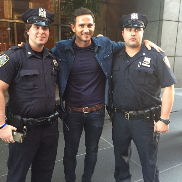 Frank Lampard à New York - photo publiée le 30 juin 2015