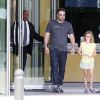 Exclusif - Ben Affleck se rend au "Atlanta Cyclorama & Civil War Museum" avec sa fille Violet à Atlanta, le 9 juillet 2015. L'acteur porte toujours son alliance, et semble en meilleure forme.