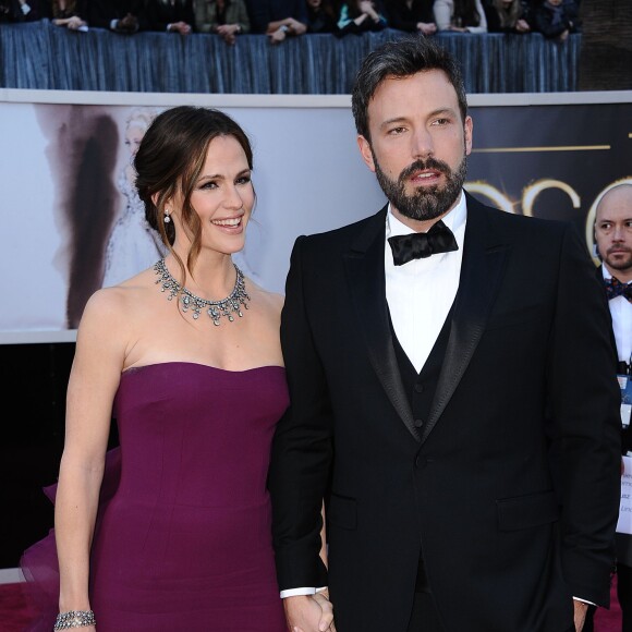 Jennifer Garner et Ben Affleck à Los Angeles, le 24 février 2013.