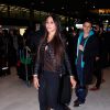 Somayeh - Retour de Rio de Janeiro des Anges 7 à l'aéroport de Charle de Gaulle à Paris, le 14 mars 2015.