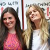 Cressida Bonas et Laura-Jane Foley lors du photocall de la pièce de théâtre An Evening with Lucian Freud à Londres, le 21 mai 2015.