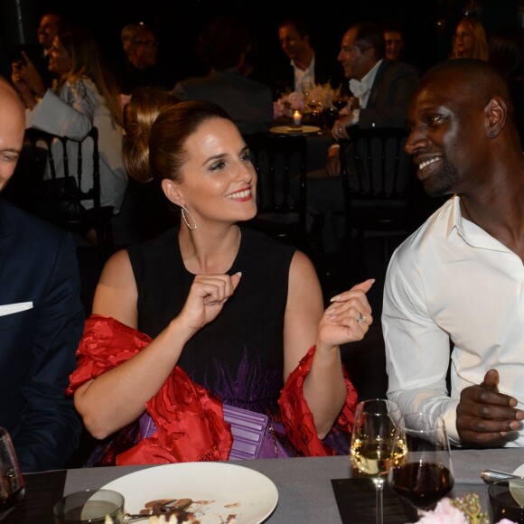 Exclusif - Omar Sy et sa femme Hélène - Lancement de la nouvelle Millenary Femme de la maison Audemars Piguet célébré au Carreau du Temple à Paris le 6 juillet 2015.