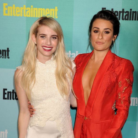 Emma Roberts et Lea Michele - Soirée Entertainment Weekly Comic Con Celebration à San Diego, le 11 juillet 2015