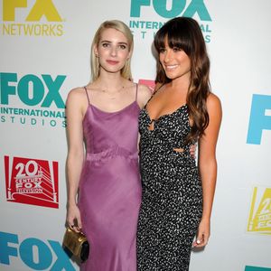 Lea Michele et Emma Roberts - Soirée organisée par la 20th Century Fox à l'occasion du Comic Con de San Diego, le 10 juillet 2015