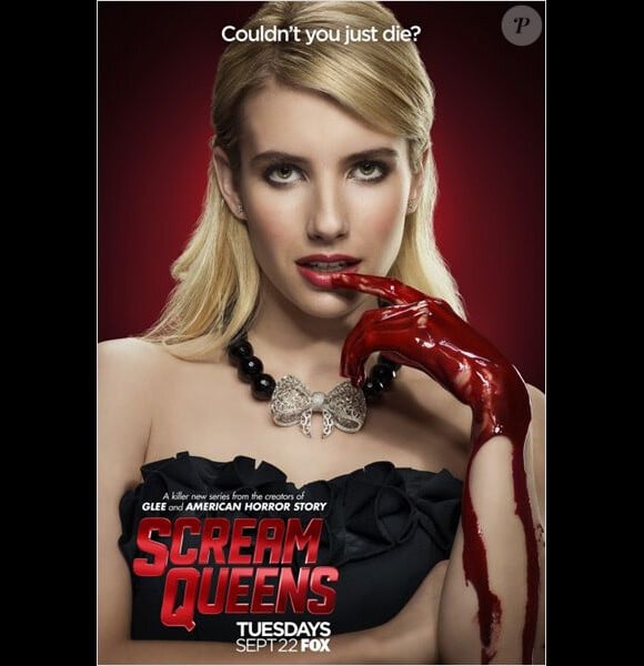 Emma Roberts - Photo promotionnelle de la nouvelle série Scream Queens, diffusée sur la FOX en septembre 2015.