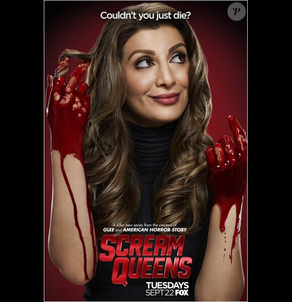 Nasim Pedrard - Photo promotionnelle de la nouvelle série Scream Queens, diffusée sur la FOX en septembre 2015.