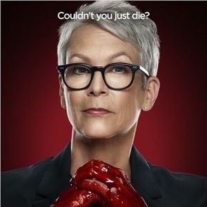 Jamie Lee Curtis - Photo promotionnelle de la nouvelle série Scream Queens, diffusée sur la FOX en septembre 2015.