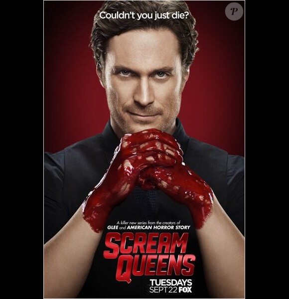 Oliver Hudson- Photo promotionnelle de la nouvelle série Scream Queens, diffusée sur la FOX en septembre 2015.