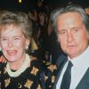 Michale Douglas et sa mère Diana en 1995.