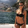 Emily Ratajkowski profite de vacances en Italie. Juillet 2015.