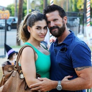 Lorenzo Lamas et sa femme Shawna Craig à Mr. Bones Pumpkin Patch, Beverly Hills le 20 octobre 2014