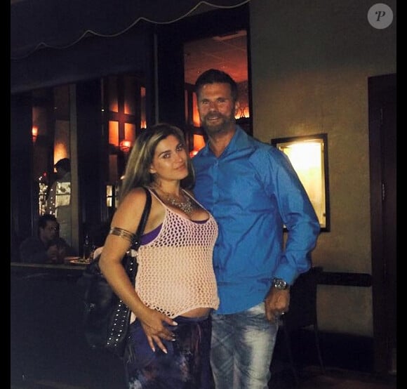 Shawna Craig enceinte et son mari Lorenzo Lamas / juillet 2015