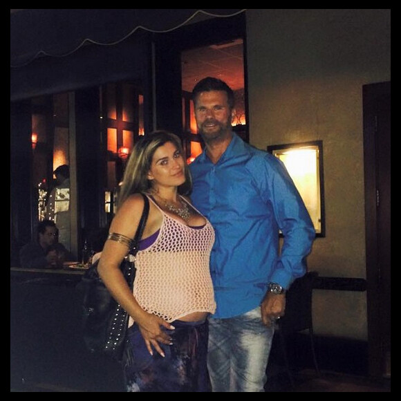 Shawna Craig enceinte et son mari Lorenzo Lamas / juillet 2015