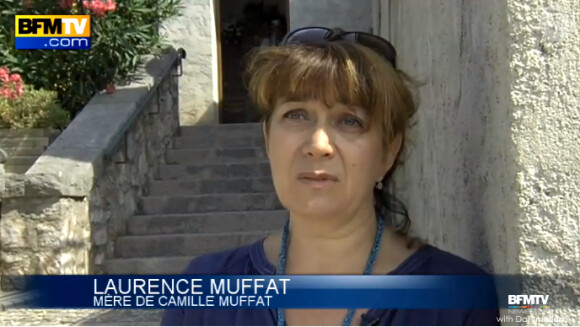Laurence Muffat, la mère de Camille Muffat, dans un reportage de BFM TV du 17 juillet 2015
