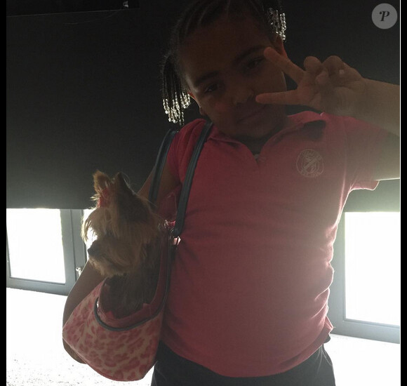 Timbaland a ajouté une photo de sa fille Reign sur Instagram / juillet 2015
