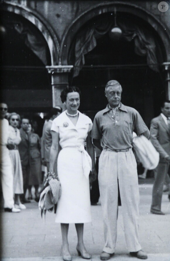 Le duc de Windsor Edouard VIII et son épouse, la duchesse de Windsor, à Vienne en 1954