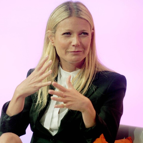 Gwyneth Paltrow à la conférence de presse annuelle "Women Bloggers" à New York, le 17 juillet 2015