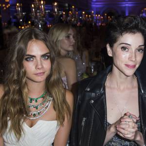 Cara Delevingne et Annie Clark (St. Vincent) - Soirée de Grisogono à l'hôtel Eden Roc au Cap d'Antibes lors du 68ème Festival International du film de Cannes. Le 19 mai 2015  